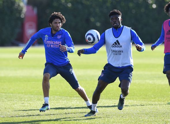 Mohamed Elneny y Thomas Partey no estarán disponibles durante unas semanas