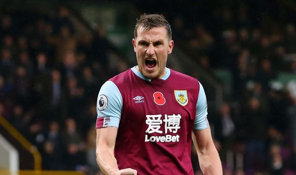 El Burnley está 'enfadado' por la salida de Chris Wood.