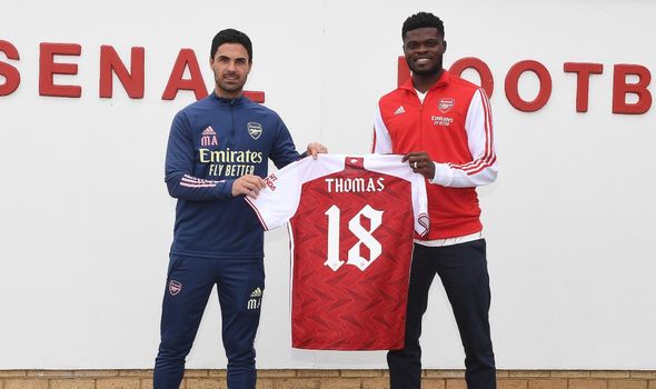 El Arsenal pagó la cláusula de liberación de Thomas Partey en 202