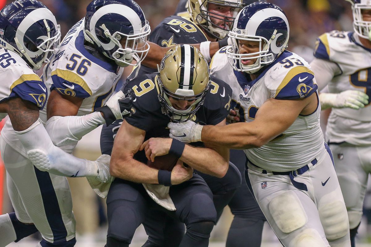 NFL: 20 DE ENERO Juego del Campeonato de la NFC - Rams en Saints